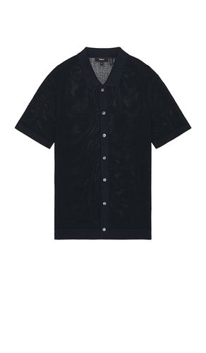 Cairn Short Sleeve Shirt in Black. - size L (also in S, XL/1X) - Theory - Modalova