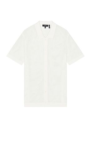 Cairn Short Sleeve Shirt in White. - size L (also in M, S) - Theory - Modalova