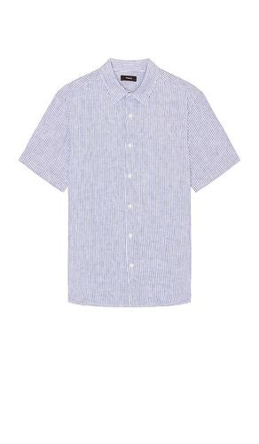 Irving Short Sleeve Shirt in Blue. - size M (also in S) - Theory - Modalova