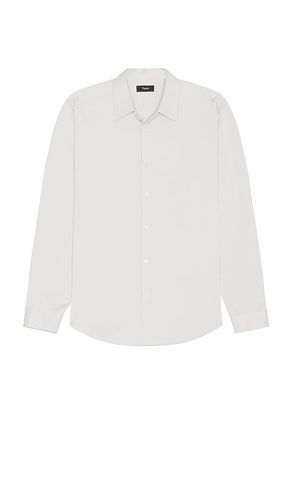 Sylvain Structure Knit Shirt in White. - size L (also in M, S, XL/1X) - Theory - Modalova