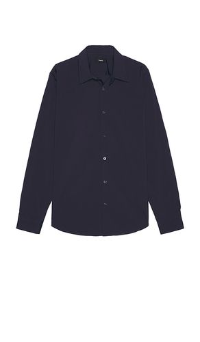 Sylvain Wealth Shirt in Navy. - size L (also in M, S, XL/1X, XXL/2X) - Theory - Modalova