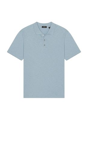 Bron Cotton Polo in Baby Blue. - size L (also in M, S, XXL/2X) - Theory - Modalova