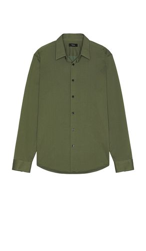 Sylvain Long Sleeve Shirt in Green. - size L (also in M, S, XL/1X, XXL/2X) - Theory - Modalova