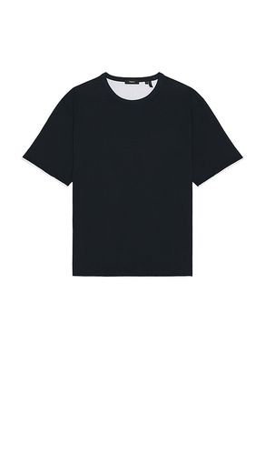 Double Layered Tee in Blue. - size L (also in M, XL/1X, XXL/2X) - Theory - Modalova