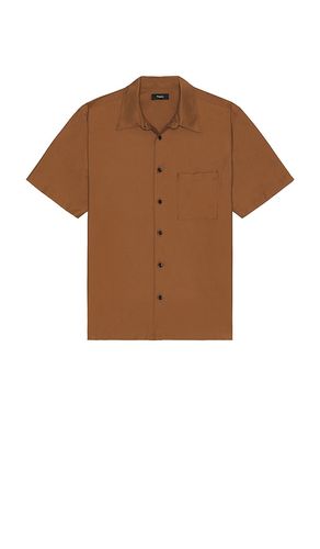 Noll Short Sleeve Shirt in Brown. - size L (also in M, S, XXL/2X) - Theory - Modalova