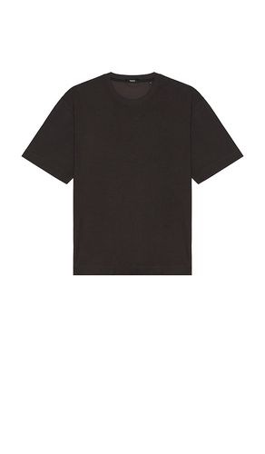 Relaxed Soft Terry Tee in Black. - size L (also in M, S, XL/1X, XXL/2X) - Theory - Modalova