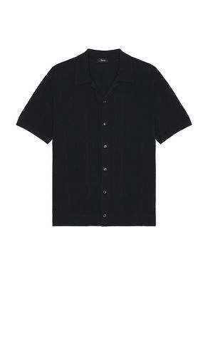 Camp Shirt in Black. - size L (also in M, S) - Theory - Modalova