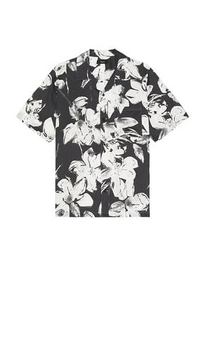 Noll Brush Floral Shirt in Black. - size L (also in M, S, XL/1X) - Theory - Modalova