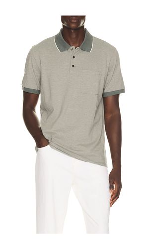 Birdseye Polo in Green. - size M (also in S, XL/1X) - Theory - Modalova