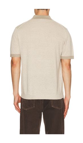 Silk Linen Short Sleeve Polo in . Taglia M. Also in XL/1X - Theory - Modalova