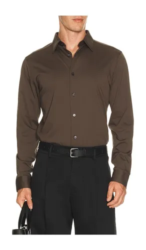 Camisa sylvain en color marrón talla L (también en M, S, XL/1X) - Theory - Modalova