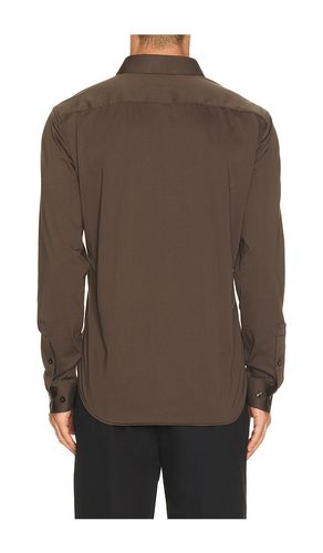 Sylvain Structure Shirt in Brown. - size L (also in M, S, XL/1X, XXL/2X) - Theory - Modalova
