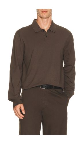 Goris Polo Long Sleeve in Brown. - size L (also in M, S, XL/1X, XXL/2X) - Theory - Modalova