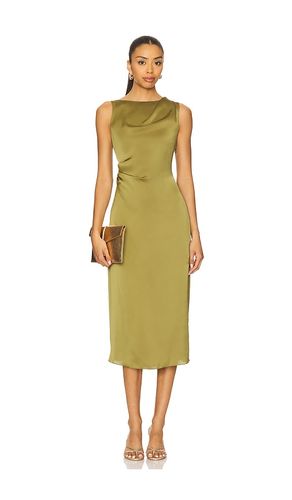 Shoulder Drape Dress in Olive. - size 0 (also in 4) - Theory - Modalova