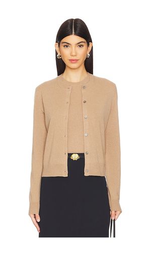 Long Sleeve Cashmere Cardigan in Tan. - size L (also in M, S, XS) - Theory - Modalova