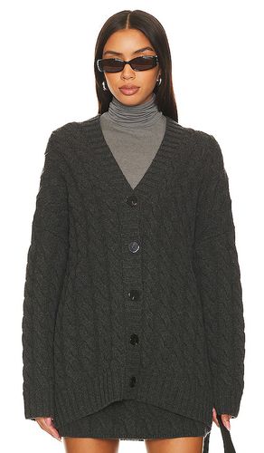 Cable Felted Cardigan in . Size S - Theory - Modalova