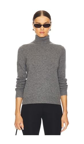 Turtleneck Long Sleeve Sweater in Grey. - size L (also in M, S, XS) - Theory - Modalova