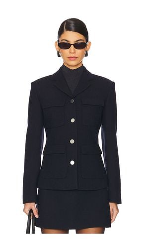 Long Sleeve Military Jacket in Navy. - size 0 (also in 10, 6, 8) - Theory - Modalova