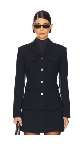 Long Sleeve Military Jacket in Navy. - size 0 (also in 2, 4, 6, 8) - Theory - Modalova