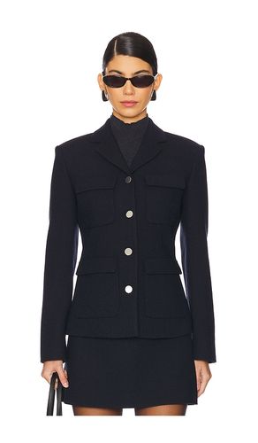 Long Sleeve Military Jacket in Navy. - size 2 (also in 8) - Theory - Modalova