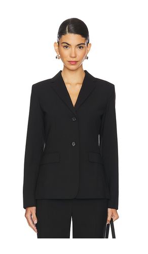 Single breasted slim blazer en color talla 10 en - Black. Talla 10 (también en 12, 2, 4, 6, 8) - Theory - Modalova