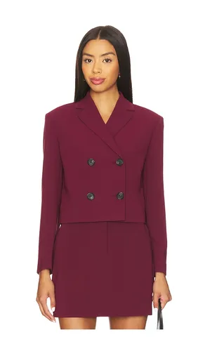 Crop Jacket Admiral in Burgundy. - size 6 (also in 8) - Theory - Modalova