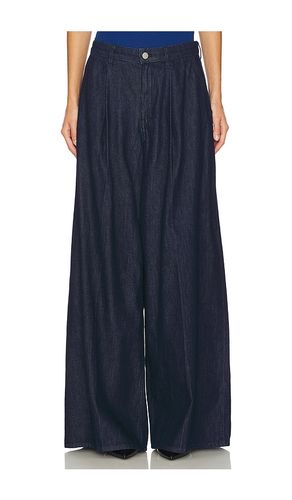 Pleated Wide Leg Pant in Blue. - size 24 (also in 25, 26, 27, 28) - Theory - Modalova