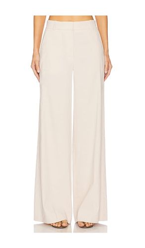 High Waisted Trouser in Beige. - size 0 (also in 00, 2, 8) - Theory - Modalova