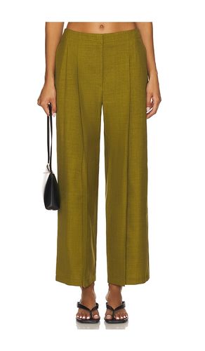 Deep Pleat Pant in Olive. - size 2 (also in 4, 6, 8) - Theory - Modalova