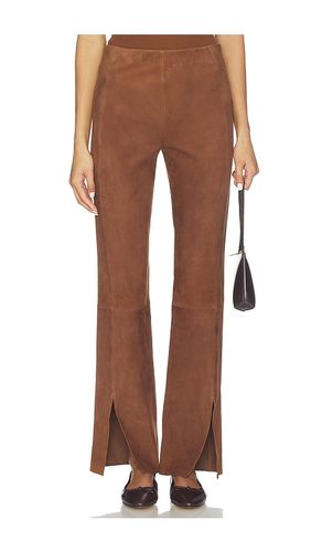 Slit Pant in Brown. - size 0 (also in 10) - Theory - Modalova
