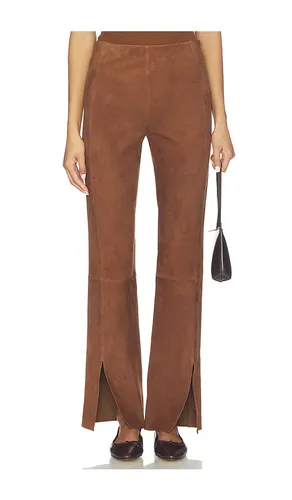 Slit Pant in Brown. - size 0 (also in 2) - Theory - Modalova