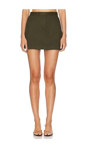 Mini Trouser Skirt in Olive. - size 6 (also in 8) - Theory - Modalova