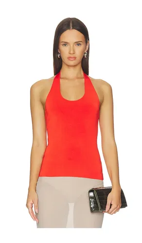 Halter Neck Tank in Orange. - size XS (also in S, L) - Theory - Modalova