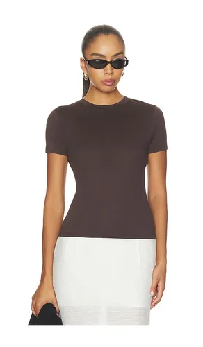 Tiny Apex Tee in Brown. - size M (also in S) - Theory - Modalova