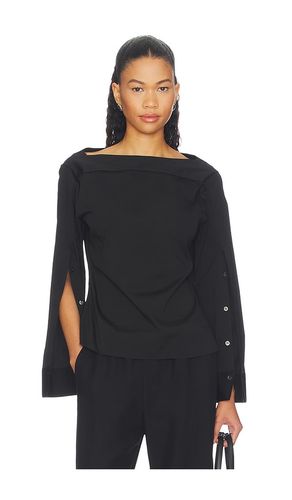 Open Sleeve Boatneck Top in . Size M. Also in S - Theory - Modalova