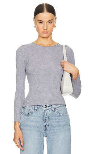 Slim Rib Top in Light Grey. - size L (also in M, S) - Theory - Modalova