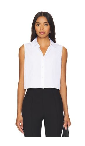 Sleeveless Crop Classic Shirt in . Size XL - Theory - Modalova