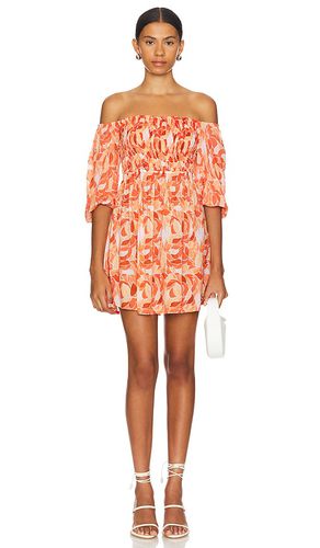 Callum Mini Dress in Orange. - size M/L (also in S/M) - Tiare Hawaii - Modalova