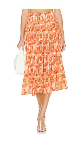 Havana Skirt in Orange. - size M/L (also in S/M) - Tiare Hawaii - Modalova