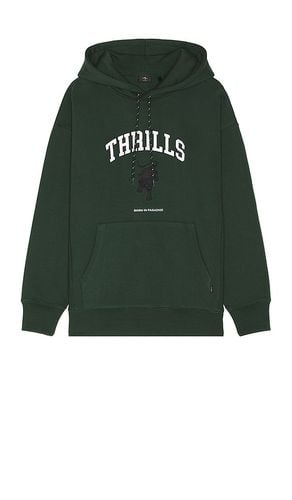 Hard Knocks Slouch Pull On Hoodie in Dark Green. - size L (also in M, S, XL/1X) - THRILLS - Modalova