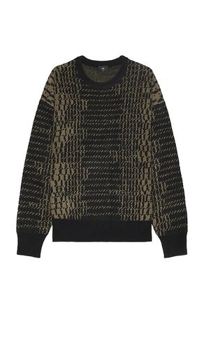 Kitsch Crewneck Knit Sweater in Black. - size M (also in S) - THRILLS - Modalova