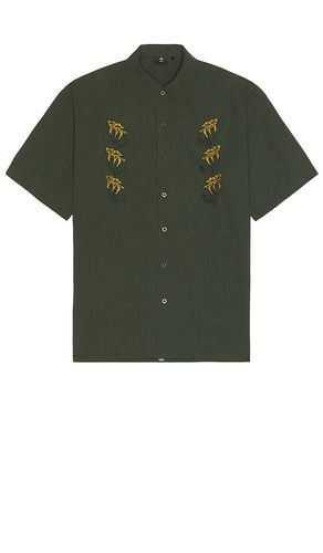 Secret Garden Short Sleeve Shirt in Green. - size L (also in M, S, XL/1X) - THRILLS - Modalova