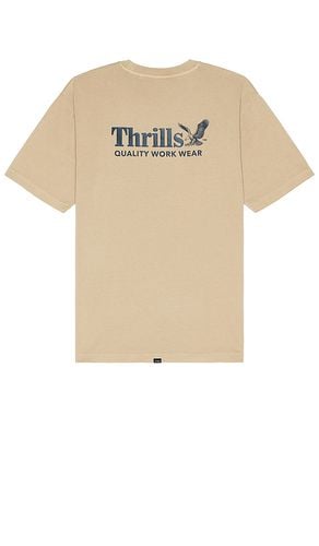 Workwear Oversize Fit Tee in . Taglia S - THRILLS - Modalova