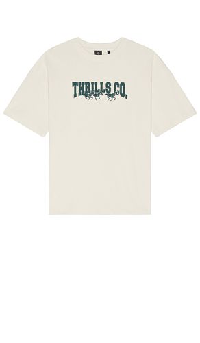 Chariot Rides On Box Fit Oversize Tee in . Taglia M, S, XL/1X - THRILLS - Modalova