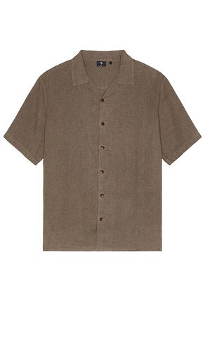 Hemp Minimal Bowling Shirt in . Size M, XL/1X - THRILLS - Modalova
