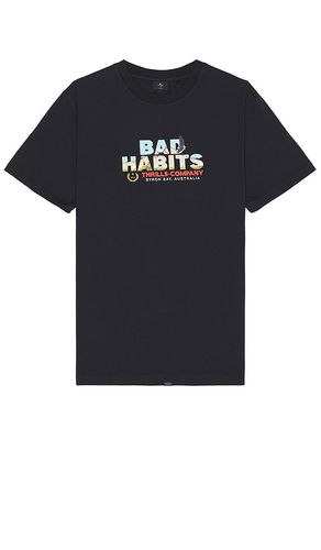 Royal Habits Merch Fit Tee in Black. - size L (also in M, S, XL/1X) - THRILLS - Modalova