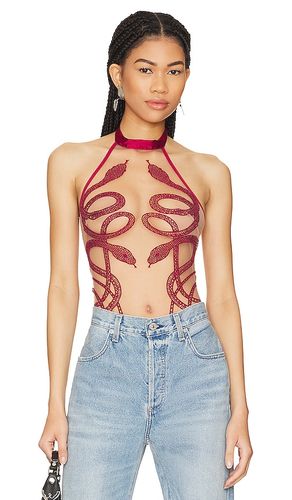 Medusa Bodysuit in Black. - size L (also in M, S, XL) - Thistle and Spire - Modalova