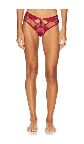 Eye Candy Thong in Burgundy. - size L (also in M, S, XS) - Thistle and Spire - Modalova