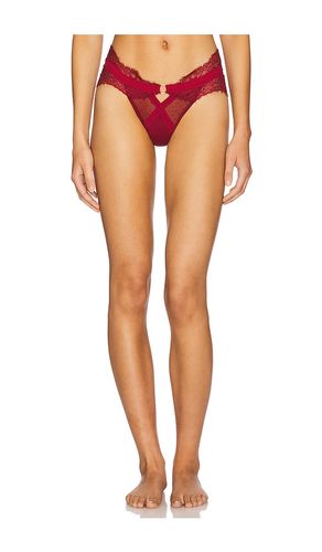 Minna Thong in Red,Burgundy. - size L (also in M, S, XL/1X) - Thistle and Spire - Modalova