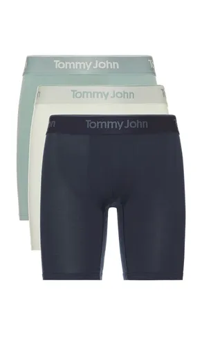 Second Skin Modal 3pk 6' Boxer Briefs in Blue. - size L (also in M, S, XL/1X) - Tommy John - Modalova